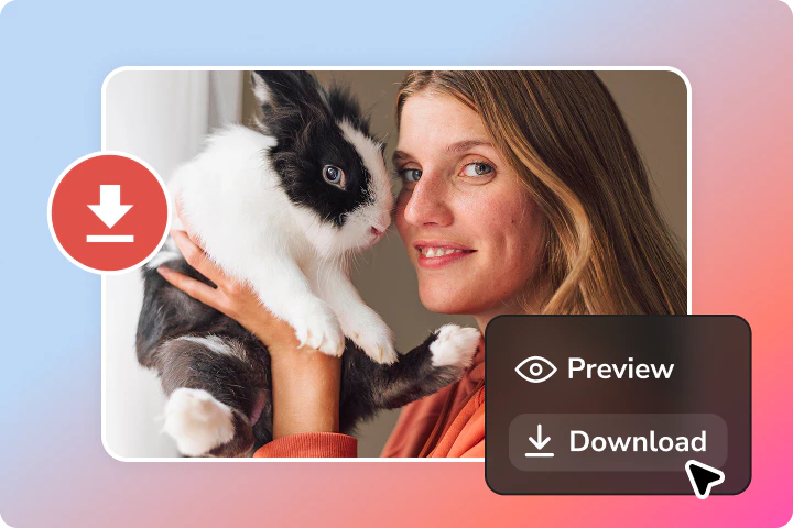 download high quality video