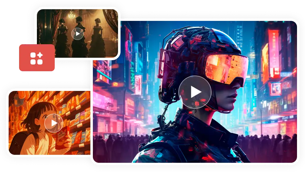 generate videos in various style