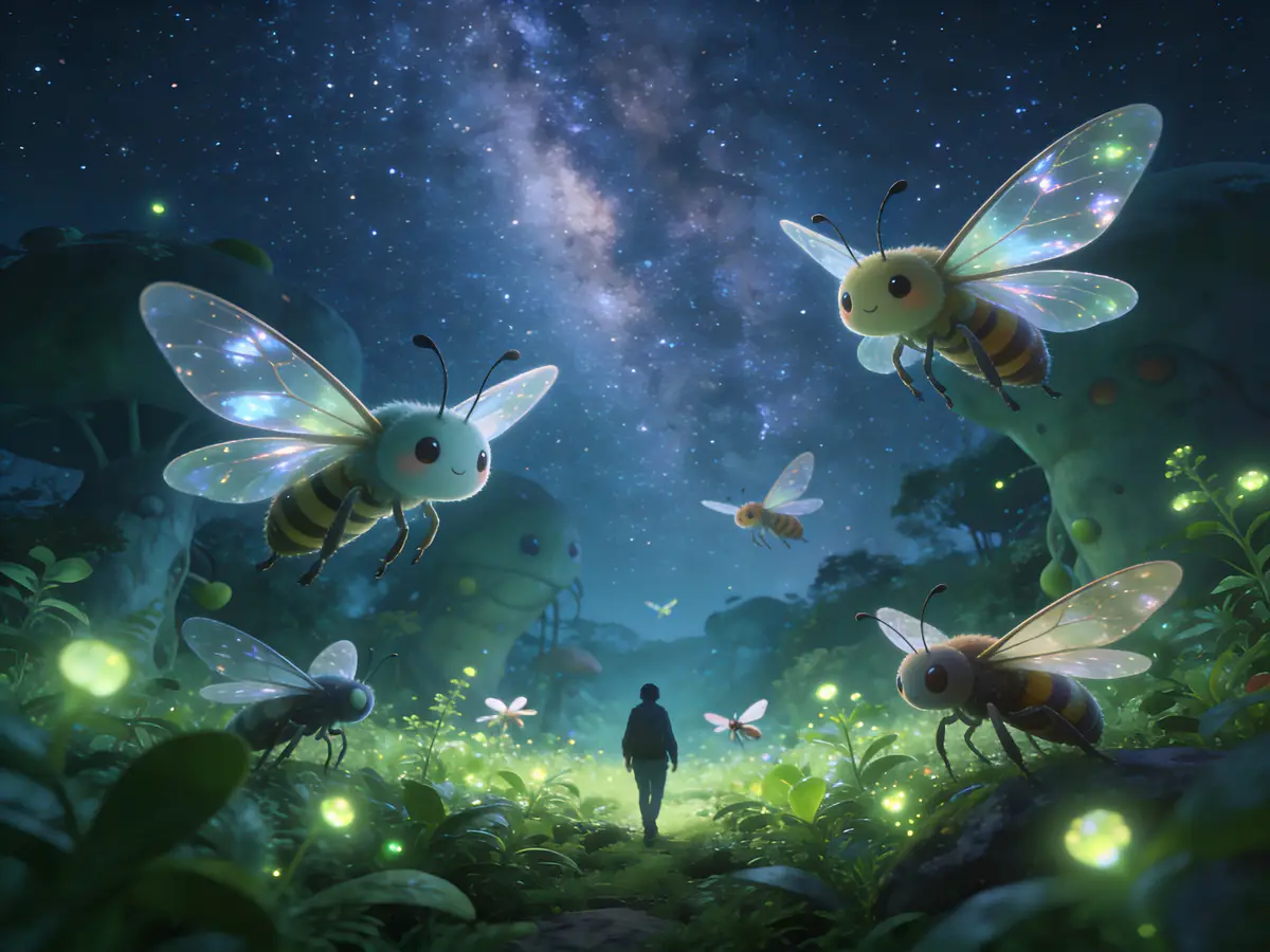 cinematic fantasy forest