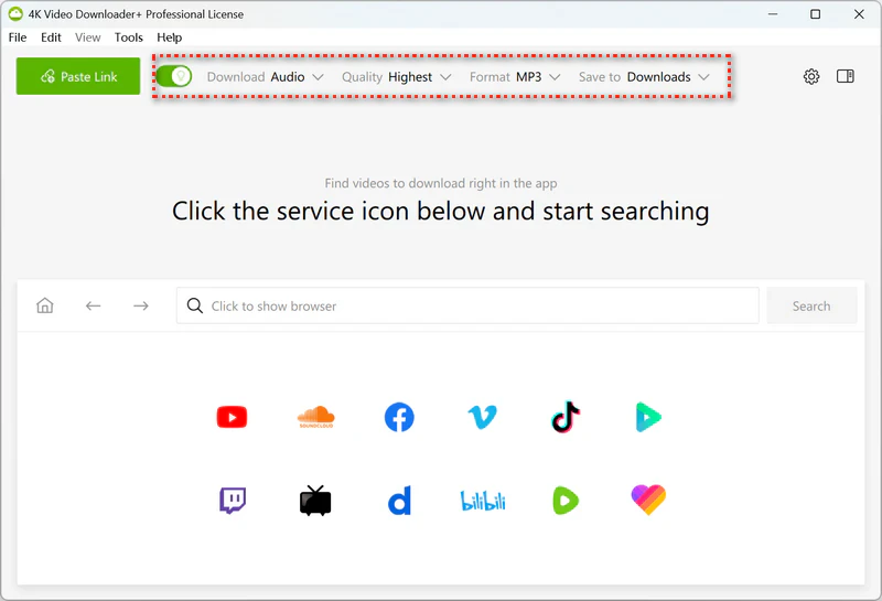 4k video downloader smart mode