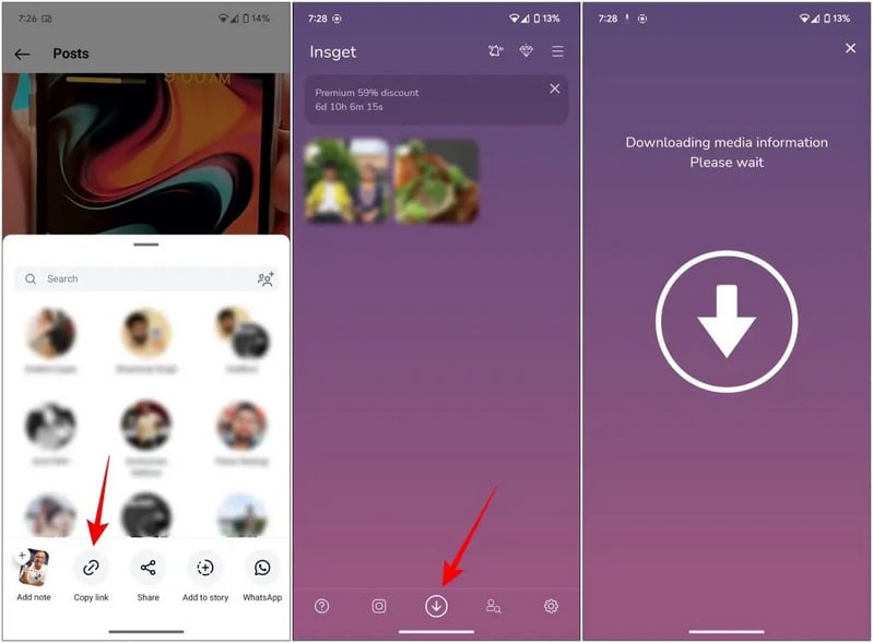 download instagram video android