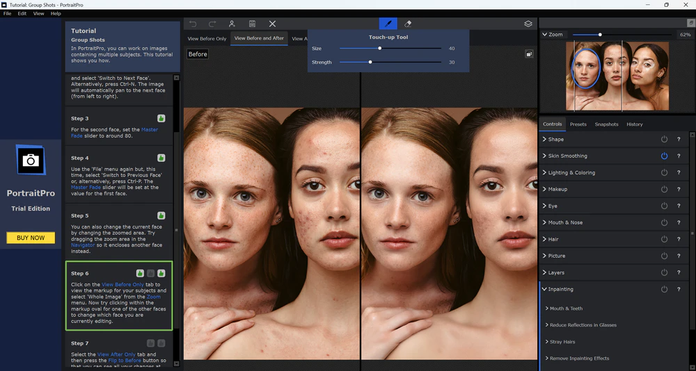 portraitpro skin smooth