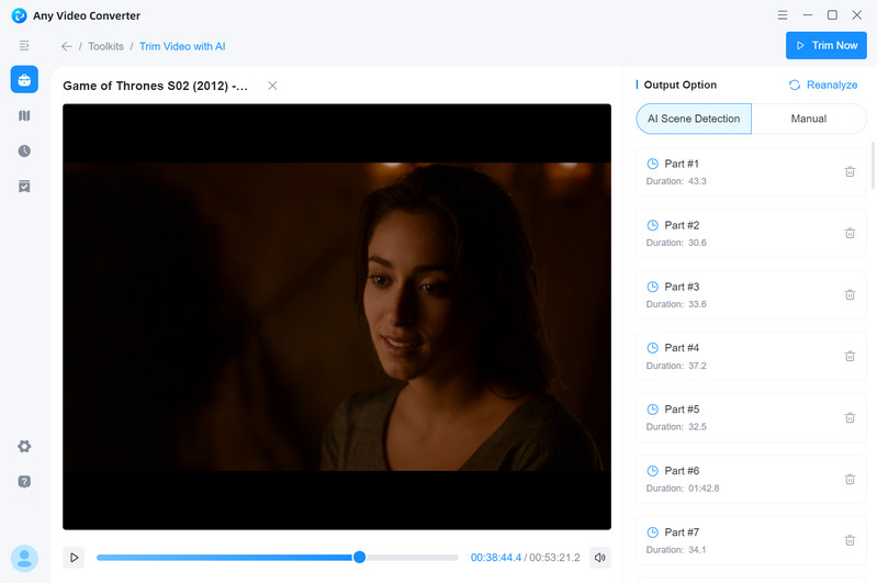 split video with ai