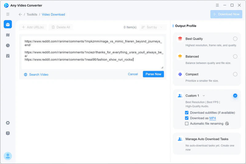 add reddit urls