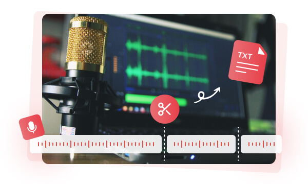 trim and transcribe audio